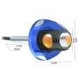 thumbnail image 5 of 2Pcs Motorcycle Turn Signal Dual Light Daytime Running Lamp Fog Light, 5 of 5