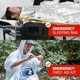 thumbnail image 2 of 72 HRS Trousse de Survie d'Urgence de Luxe - Trousse d'Évacuation Robuste 72 Heures pour Séisme, Ouragan, Tsunami, Hiver, Occultation - Comprend Trousse de Premiers Soins d'Urgence, Eau, Nourriture (Rouge 4 Personnes), 2 of 5