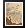 thumbnail image 2 of Hoytema, Theo van 12x14 Black Modern Framed Museum Art Print Titled - Egret, 2 of 5