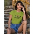 thumbnail image 2 of Buon Ferragosto Happy T-Shirt Women -Image by Shutterstock, Female Small, 2 of 4