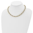 thumbnail image 2 of Beautiful Leslie's 14K Polished Twisted Fancy Link Necklace, 2 of 3