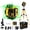 Green Color Line-with Tripod, variant on Fotrix Laser Level 4x360° Self Leveling Laser Level, Green Line Laser 4D Laser Leveler Tool with 2Pcs Batteries for Picture Hanging, Tile, Home Renovation