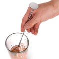 thumbnail image 4 of Stainless Steel Cocktail Bar Spoons Spiral Pattern Drink Shaker Muddler Stirrer Twisted Mixing Spoon, 4 of 8