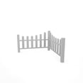 thumbnail image 5 of Vita 49 in L x 49 in W x 44 in H Country Corner Vinyl Picket Fence Accent, White, VA20234, 5 of 7