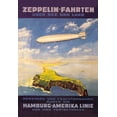 thumbnail image 1 of Zeppelin Fahrten Uber See und Land Fine art canvas print (20" x 30"), 1 of 1