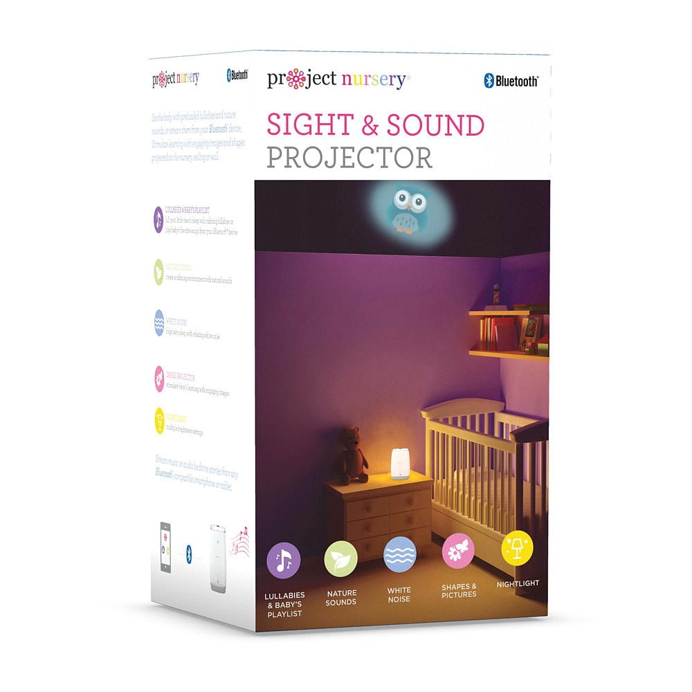 project nursery sight and sound projector