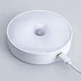 thumbnail image 4 of Luz Led con Sensor de movimiento para dormitorio de niños, lámpara redonda recargable con USB, para cocina, escalera, pasillo, armario, iluminación, 4 of 4