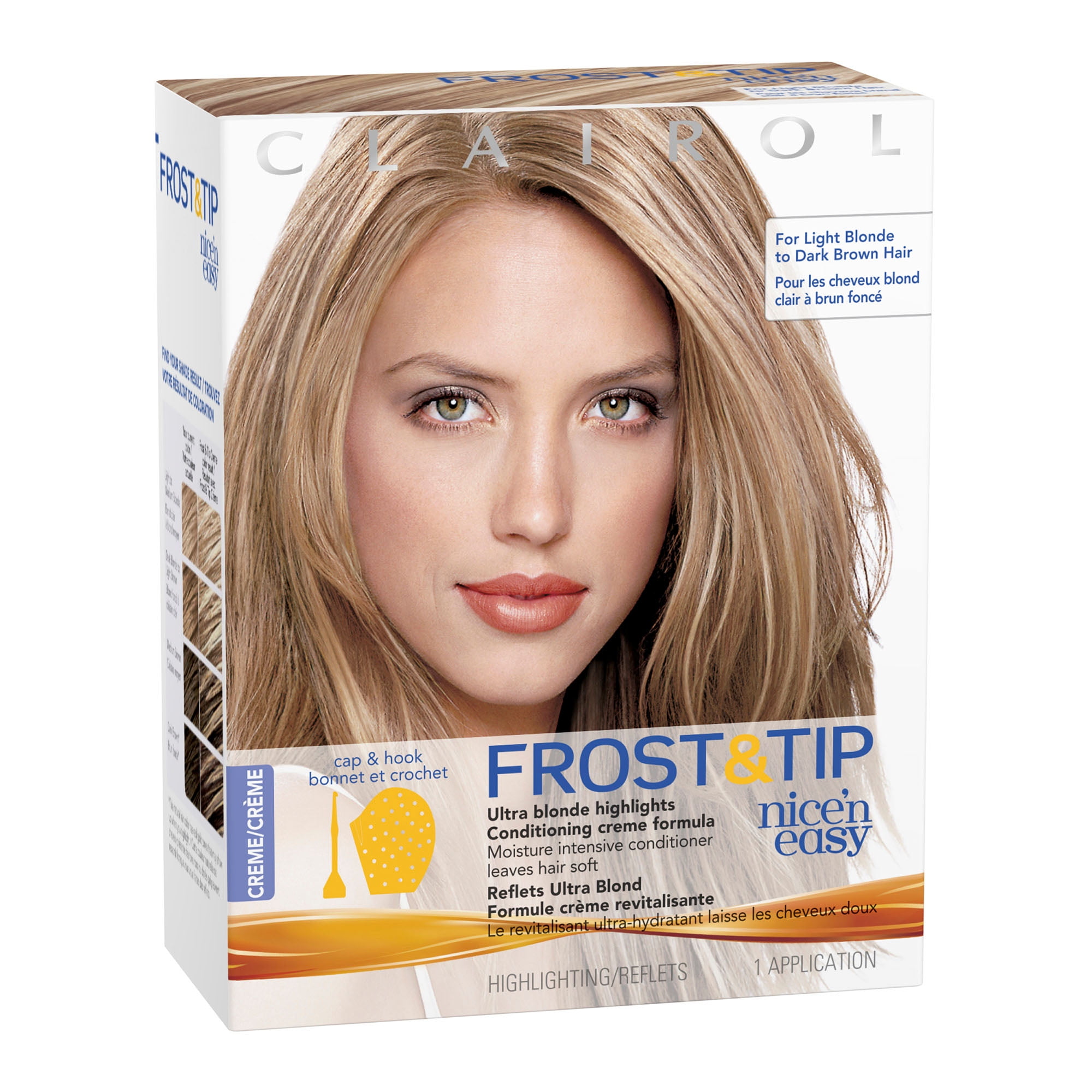 frost and tip hair color