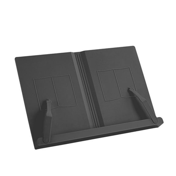 Jesscasday Adjustable Reading Stand With Page Clips Textbooks Stand Ergonomic Reading Rest