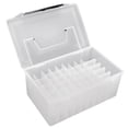thumbnail image 1 of Fishing Tackle Box PVC Fishing Gear Accessories Storage Box Case White, 1 of 7