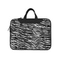 thumbnail image 2 of YFYANG 14 inch Universal Laptop Bag Oxford Cloth Laptop Sleeve, Multi-functional Vintage Black and White Line Graffiti Notebook Computer Messenger Bag Handbag, 2 of 8
