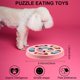 thumbnail image 2 of Juguetes educativos para perros, dispositivo de terapia interactiva, comedero lento para perros, mejora del coeficiente intelectual canino, juego de entrenamiento para perros (rosa), 2 of 5