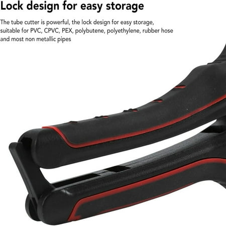 

High-quality Heavy-duty Durable PVC Cutter - Innovative Tool with User-friendly Ergonomic Handle - Essential for DIY Homeowners - Professional Plumbers‘ Perfect Precision Cutter - Top-not