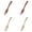 Brown 2PCS & Khaki 2PCS, variant on CY5O5ee 3 Pieces Wooden Forks Kitchen Dinner Reusable Wood Tasting Fork Grill, Fruit, Noodles Kitchen Cooking Serving Utensil Wood Cutlery for Travel