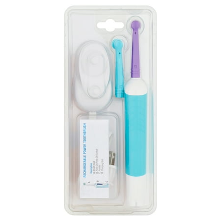 Equate Kids Infinity Rechargeable Electric Toothbrush, Includes 2 Replacement Brush Heads