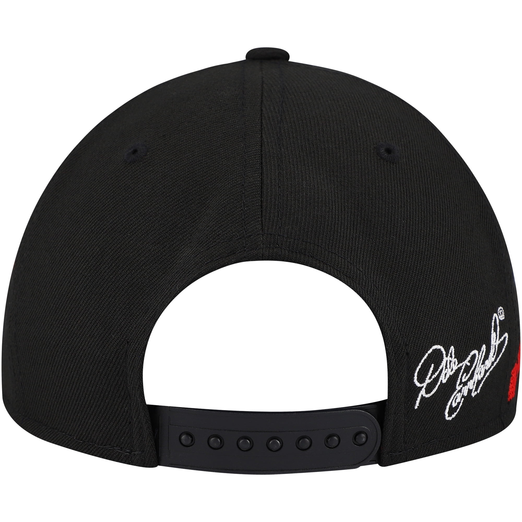 Men's New Era Black Dale Earnhardt The Intimidator 9FORTY Snapback Hat