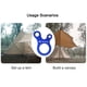 thumbnail image 2 of ShineTrip 10x Tienda de campaña al aire libre Cuerda Hebillas Tensor Cierre (Azul) Likrtyny  Para estrenar, 2 of 9
