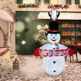 8FT Christmas Inflatable Snowman Decoration Blow Up Yard Decoration