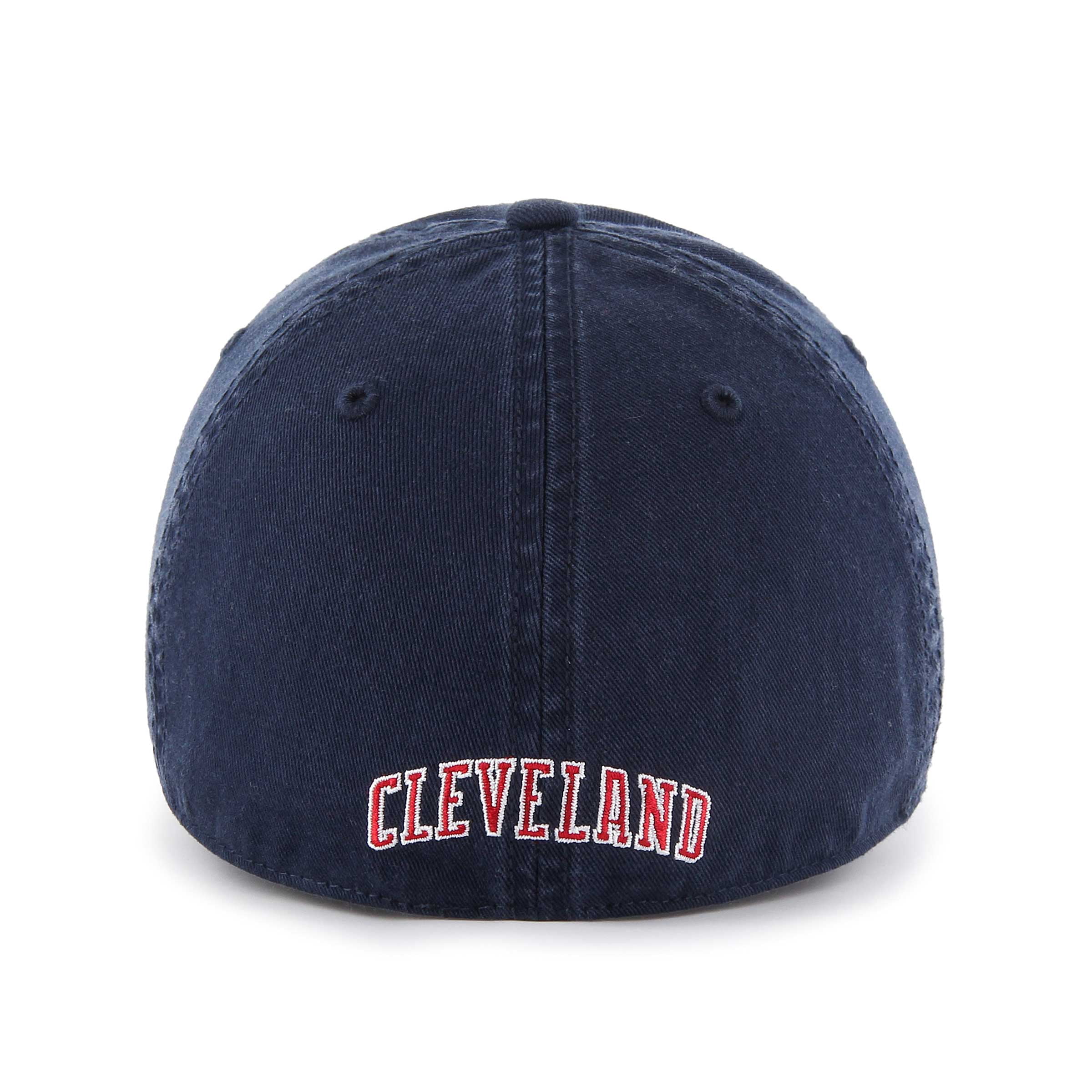 Men's '47 Navy Cleveland Indians Cooperstown Collection Franchise Fitted Hat