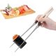 thumbnail image 1 of Food Chopstick,sushi Chopsticks Stainless Steel Japanese Sushi Chopstick With Wood Handle Tableware Hot Pot Chopsticks, 1 of 5
