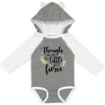 thumbnail image 3 of Inktastic Though She Be but Little She is Fierce Shakespeare Girls Long Sleeve Baby Bodysuit, 3 of 5