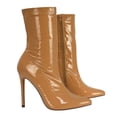 thumbnail image 1 of XY London Bottines à Talon Aiguille Tricoté pour Femmes, 1 of 4