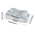 thumbnail image 2 of WIFKLSIIPG Orthopedic Support for Neck and Improved Spinal Alignment Ergonomic Design for Side Back Stomach Sleepers Promotes Restful Sleep, 2 of 3