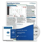 Learn QuickBooks Online Deluxe Training Tutorial- Video Lessons, PDF Instruction Manual, Quick Reference Software Guide for Windows by TeachUcomp, Inc.