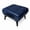 Blue, variant on MIKIBAMA Small Foot Stools Ottoman Faux Leather Footrest for Living Room Bedroom Office