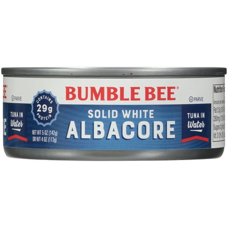 Bumble Bee Solid White Albacore Tuna in Water, 5 oz can