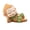 D, variant on Dserhfy Cartoon Monkey King Figurine Sitting Sleeping Monkey Statue Great Sages Equalling Heaven Sculpture Home Office Car Dashboard Decoration Ornament