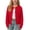 Red, variant on FSYBOA Girls Knitted Cardigan Sweaters Size 10-12T, Fall Long Sleeve Casual Crew Neck Kids Cardigans Pink