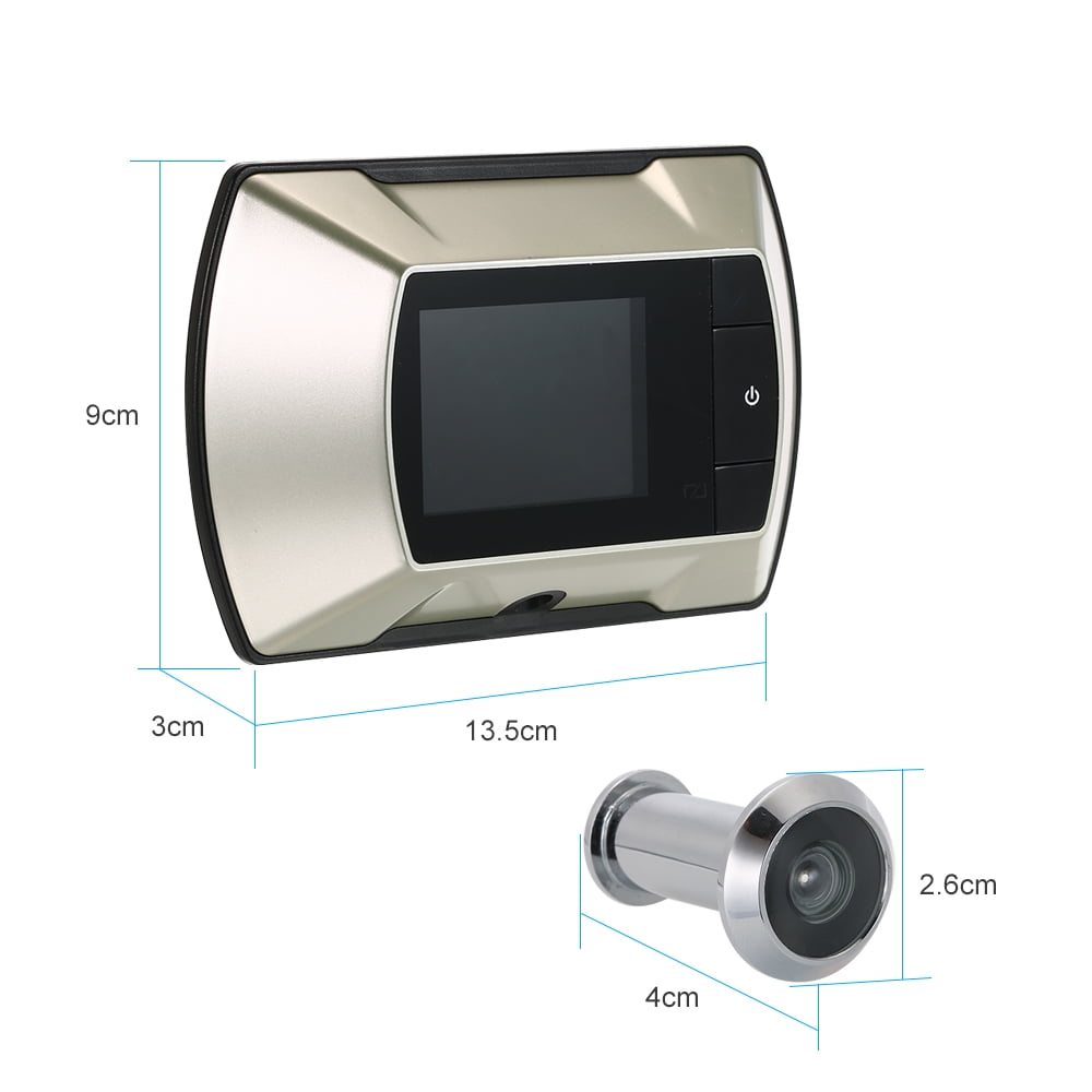 2.4" TFT LCD Visual Monitor Door Peephole Wireless Viewer Camera Digital M6H0 