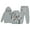 A-Grey373, variant on Little Girls Outfit Sets 2-Piece Long Sleeve Leopard Bow Print Tops + Pants Spring Outings Playful Stylish Loose Tracksuit