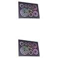 thumbnail image 4 of Pegatinas de resina Kearding con varios patrones para hacer tarjetas de dibujos animados 4 2Conjunto, 4 of 6