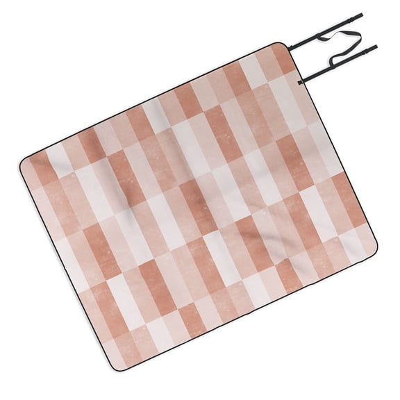 Society6 Little Arrow Design Co Cosmo Tile Terracotta Picnic Blanket