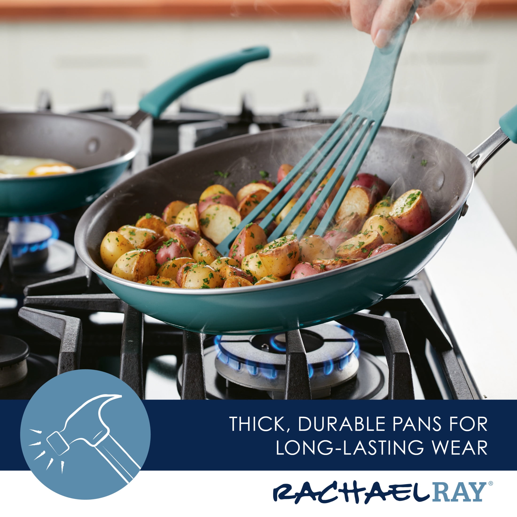 Create Delicious 9.5 and 11.75 Induction Frying Pan Set – Rachael Ray