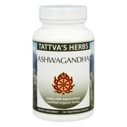 Tattva's Herbs - Organic Ashwagandha Full Spectrum CO2 Extract - 120 Vegetarian Capsules