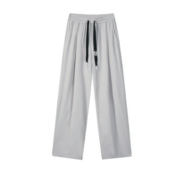 Mlzmgr Plus Size Sports Pants for Men Straight Leg Quick Drying Mens Sports Casual Pants Moisture Wicking L-5XL