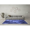 thumbnail image 3 of Ahgly Company Indoor Rectangle Oriental Blue Industrial Area Rugs, 5' x 7', 3 of 4
