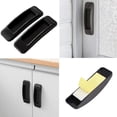 thumbnail image 3 of Pompotops 4 Pieces Self-Stick Instant Cabinet Drawer Handle Helper Auxiliary Kitchen Cabinet Door Window Handle Sticker Convenient Opening Stick-On Handles Clearance, 3 of 3