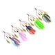 thumbnail image 4 of Señuelos de pesca giratorios DYNWAVEMX 5 uds. señuelos para trucha gambas de seda cuchara giratoria, 4 of 8