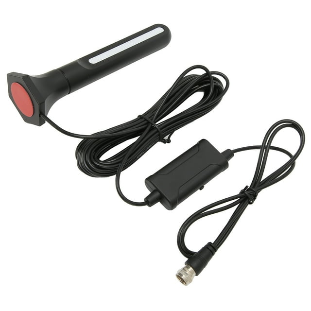 Antena HDTV Amplificada, Nuevo Control De Interruptor Antena De TV Digital HD Portátil 4K 1080p De Largo Alcance De 300 Millas Para Interiores Para Televisores