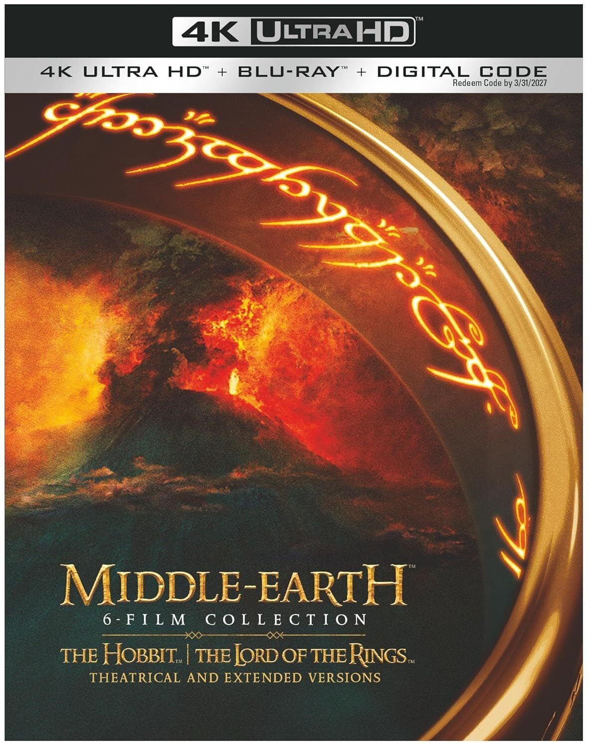 Warner Bros. Lord of the Rings: Extended Edition Trilogy (4K UHD +