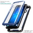 thumbnail image 2 of Samsung Galaxy S8+ Plus case, i-Blason [Ares] Full-Body Rugged Clear Bumper Case with Built-in Screen Protector for Samsung Galaxy S8+ Plus 2017 Release (Blue), 2 of 8