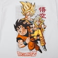 thumbnail image 3 of Dragon Ball Z Character Art 3-Pack Crew Neck Short Sleeve Youth Boy's T-shirt Set  Medium, 3 of 4