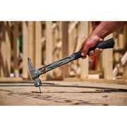 Stiletto TIB15MC 15-oz TIBONE Titanium Hammer Milled Face with Curved Handle