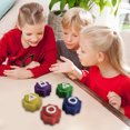 thumbnail image 4 of Gonggi Jack Stone Pebbles Set Stone Catching Game Hand Eye Coordination Toy Toy Gonggi Juego para juegos de juegos de juegos de mesa Regalos para fanáticos, 4 of 7