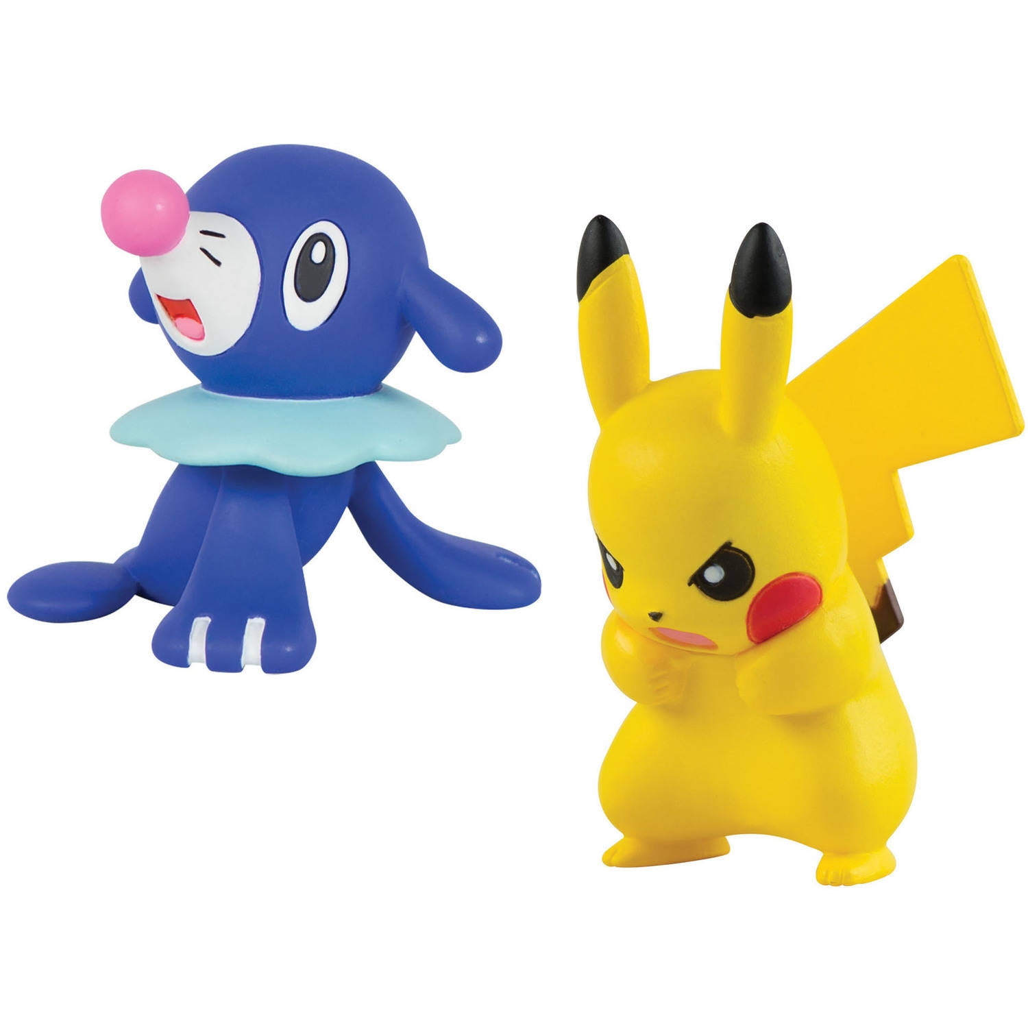 Pokmon Action Pose Figure Set Pikachu VS Popplio - Walmart.com - Walmart.com