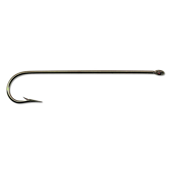 Mustad 3261D Aberdeen Cricket Classic Hook 4X-Long - Bronze - 50 Per Pack